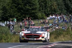 #33 CarCollection Motorsport, Mercedes Benz SLS AMG GT3: Pierre Ehret, Alexander Mattschull, Renger van der Zande