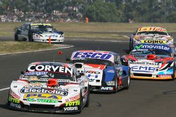Juan Marcos Angelini, UR Racing Dodge y Jose Savino, Savino Sport Ford y Christian Ledesma, Jet Raci