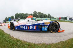 #54 CORE autosport Oreca FLM09: Jon Bennett, Colin Braun