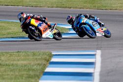 Brad Binder, Red Bull KTM Ajo and Fabio Quartararo, Estrella Galicia 0,0