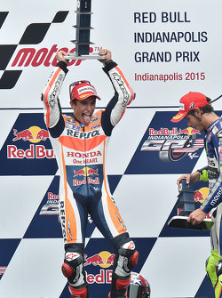 Podium: race winner Marc Marquez, Repsol Honda Team