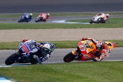 Jorge Lorenzo, Yamaha Factory Racing, et Marc Marquez, Repsol Honda Team