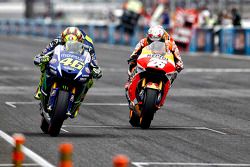 Валентино Росси, Yamaha Factory Racing и Дани Педроса, Repsol Honda Team