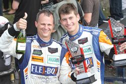 Third place in PC class: #54 CORE autosport Oreca FLM09: Jon Bennett, Colin Braun