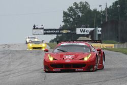 #62 Risi Competizione Ferrari F458: Pierre Kaffer, Giancarlo Fisichella