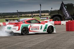 Gymkhana action at the Nissan GT Academy finals