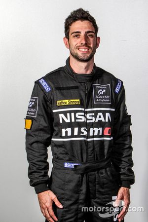 GT Academy-deelnemer Matthew Simmons