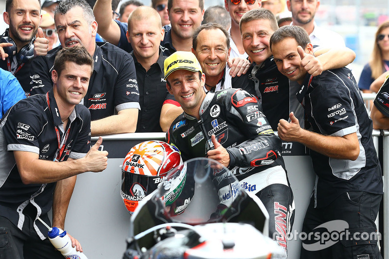 Second place Johann Zarco, Ajo Motorsport