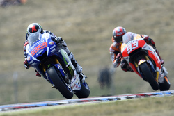Jorge Lorenzo, Yamaha Factory Racing and Marc Marquez, Repsol Honda Team