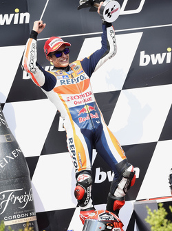 Podium: segundo lugar Marc Márquez, Repsol Honda Team