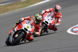 Andrea Iannone and Andrea Dovizioso, Ducati Team