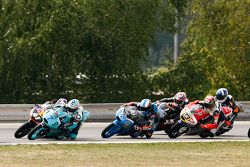 Efren Vazquez, Leopard Racing, Brad Binder, Red Bull KTM Ajo, Jorge Navarro, Estrella Galicia 0,0, Niccolo Antonelli, Ongetta-Rivacold Honda et Alexis Masbou, Saxoprint RTG