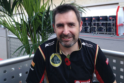 Greg Baker, Lotus F1 chief mechanic
