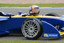 Sébastien Buemi, Renault e.Dams stops on track