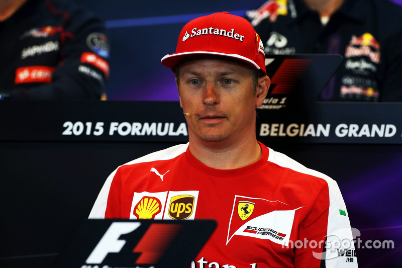 Kimi Raikkonen, Ferrari di FIA Press Conference