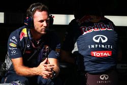 Christian Horner, diretor da Red Bull Racing