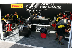 Técnicos de neumáticos Pirelli