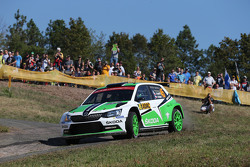 Jan Kopecky and Pavel Dresler, Skoda Motorsport Skoda Fabia R5