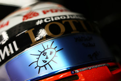 Шлем Ромена Грожана, Lotus F1 Team