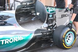 El auto Mercedes de Nico Rosberg