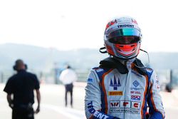 Luca Ghiotto, Trident, auteur de la pole position