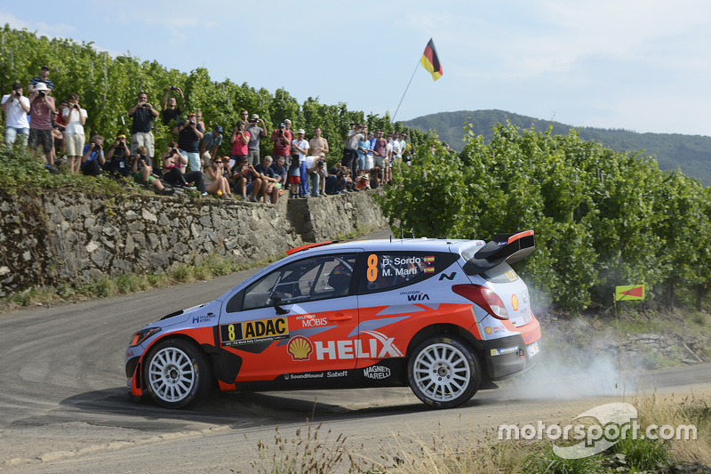 2015: Daniel Sordo y Marc Marti, Hyundai i20 WRC, Hyundai Motorsport