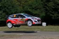 Hayden Paddon and John Kennard, Hyundai i20 WRC, Hyundai Motorsport