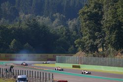 Alex Palou, Campos Racing leads Esteban Ocon, ART Grand Prix & Alfonso Celis Jr., ART Grand Prix