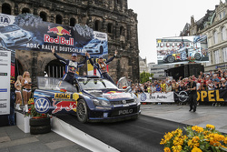 En tercer lugar Andreas Mikkelsen y Ola Fløene, Volkswagen Polo WRC, Volkswagen Motorsport