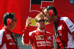 Sebastian Vettel, Ferrari sur la grille