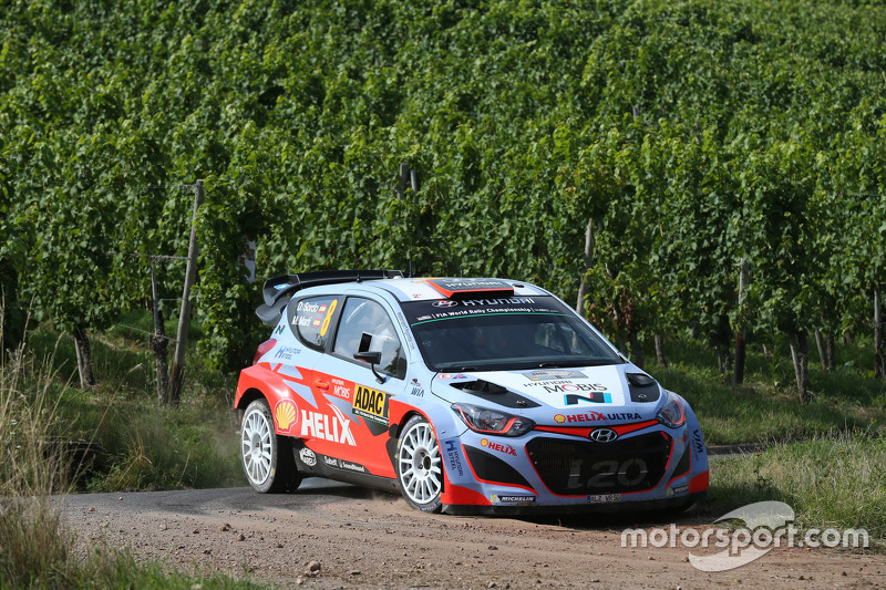 2015: Daniel Sordo y Marc Marti, Hyundai i20 WRC, Hyundai Motorsport