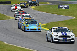 #158 Multimatic Motorsports Ford Mustang Boss 302R: Jade Buford, Austin Cindric