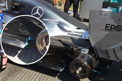 Mercedes F1 W06 Hybrid detail