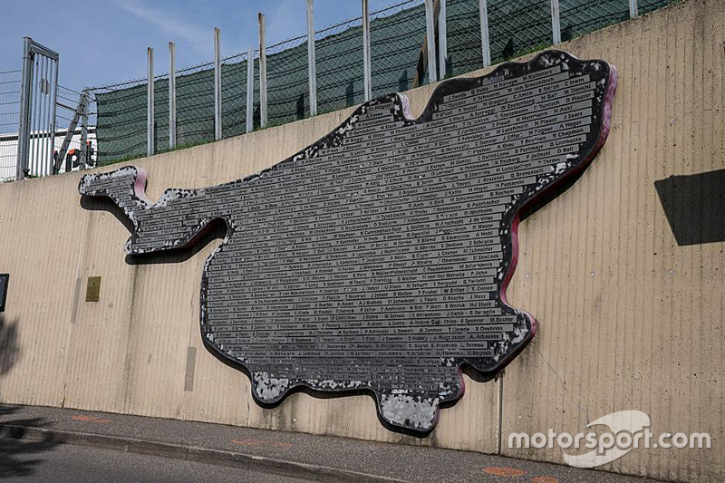 Muro de leyendas Nürburgring