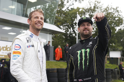 Jenson Button e Liam Doran