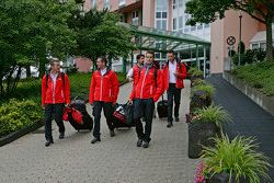 Andre Lotterer, Benoit Tréluyer, Marcel Fassler, Lucas di Grassi, Oliver Jarvis, Audi Sport Team Joest