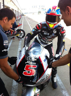 Johann Zarco, Ajo Motorsport, la nuova livrea del casco