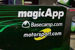 Il logo Motorsport.com on the #31 Extreme Speed Motorsports Ligier JS P2