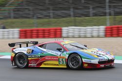 #51 AF Corse Ferrari 458 GTE: Gianmaria Bruni, Toni Vilander