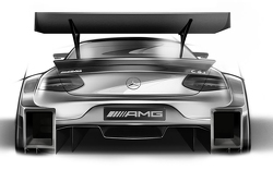 Diseño del Mercedes-Benz DTM para 2016.