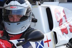 Freddie Hunt drives his father's Hesketh