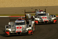 #7 Audi Sport Team Joest Audi R18 e-tron quattro: Marcel Fässler, Andre Lotterer, Benoit Tréluyer