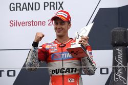 Third place Andrea Dovizioso, Ducati Team