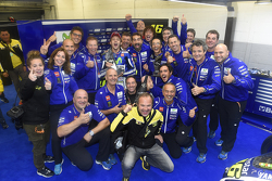 Le vainqueur Valentino Rossi, Yamaha Factory Racing