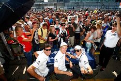 Timo Bernhard, Mark Webber, Brendon Hartley, Porsche Team