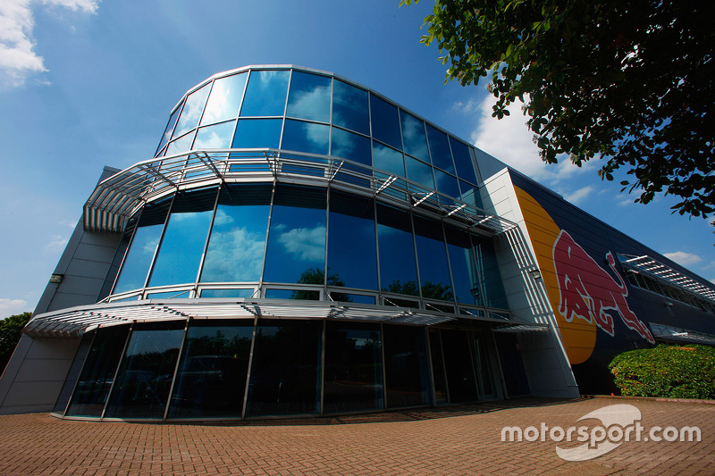La sede del simulador de Red Bull Racing