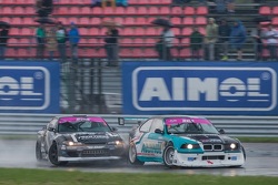 Евгений Ружейников, Nissan, и Андрей Богданов, BMW
