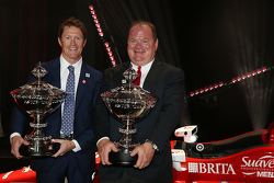 Le champion 2015 Scott Dixon, Chip Ganassi Racing Chevrolet et Chip Ganassi