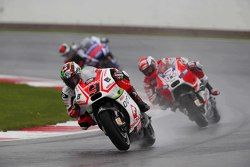 Danilo Petrucci, Pramac Racing Ducati y Andrea Dovizioso, Ducati Team y Jorge Lorenzo, Yamaha Factor