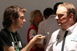 Ульрих Фриц, глава Mercedes-Benz в DTM отвечает на вопросы редактора Motorsport.com Россия Сергея Бе